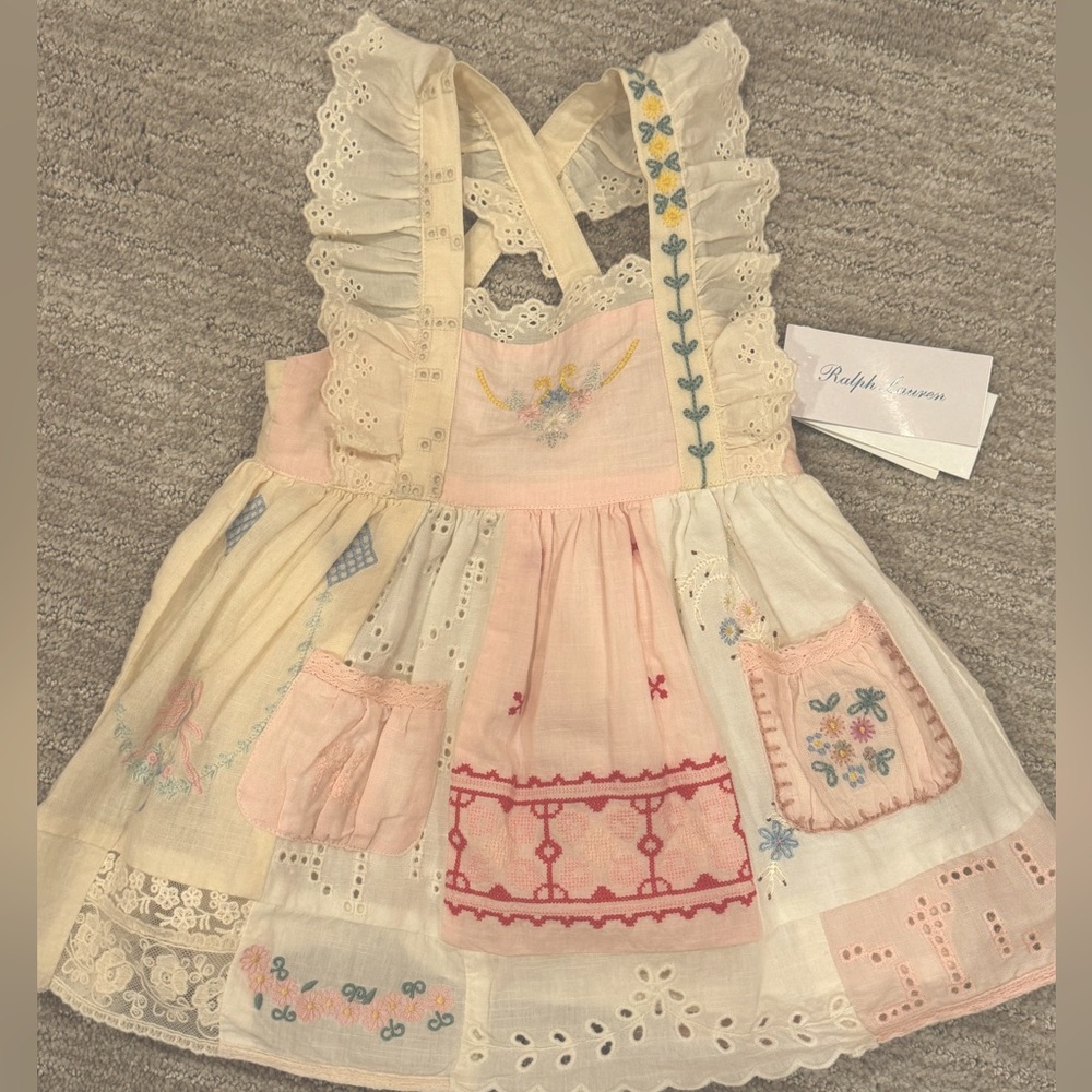 Ralph Lauren Patchwork Dress NWT